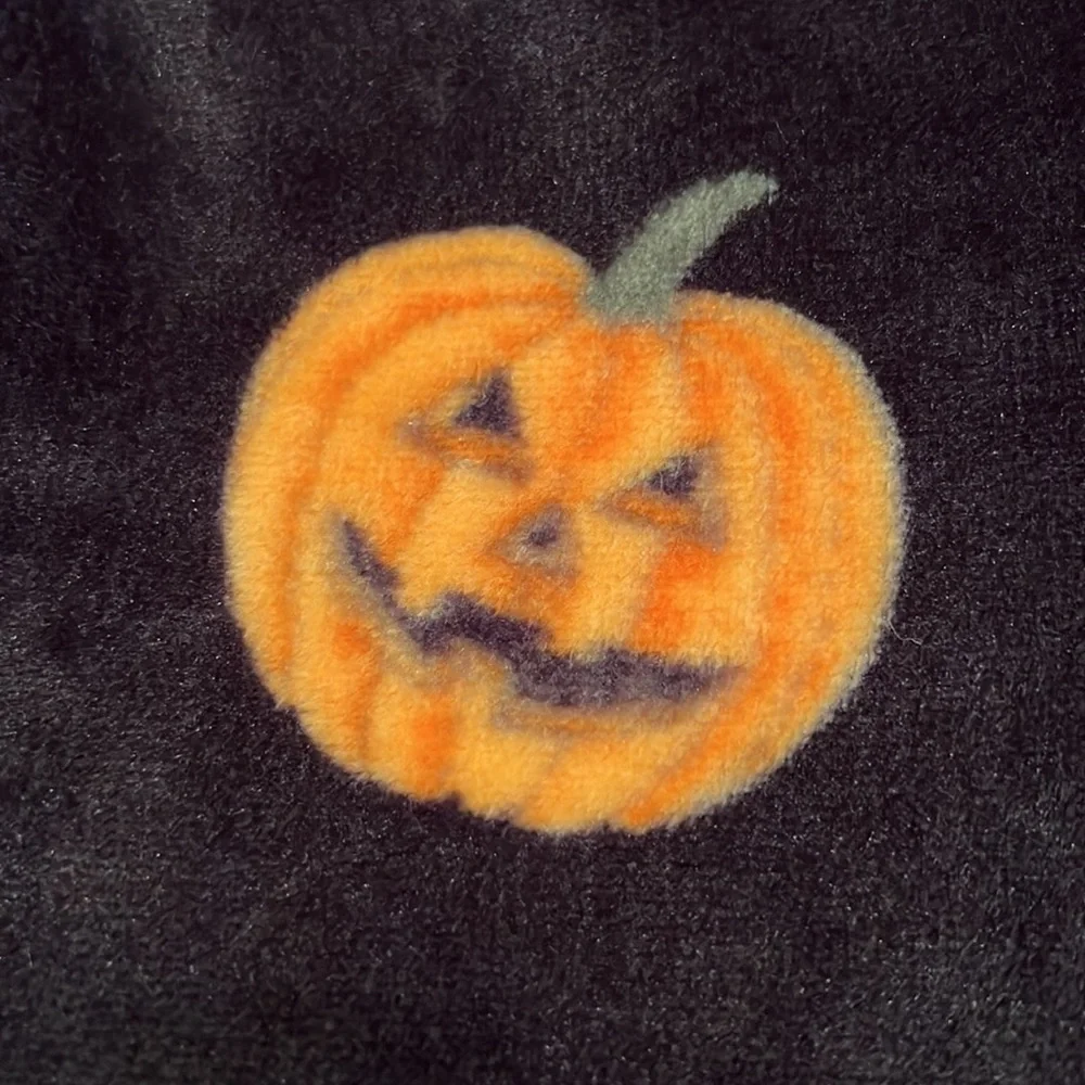 NWT RAE DUNN BOO JACK O LANTERN FARMHOUSE Halloween Soft Plush Throw Blanket